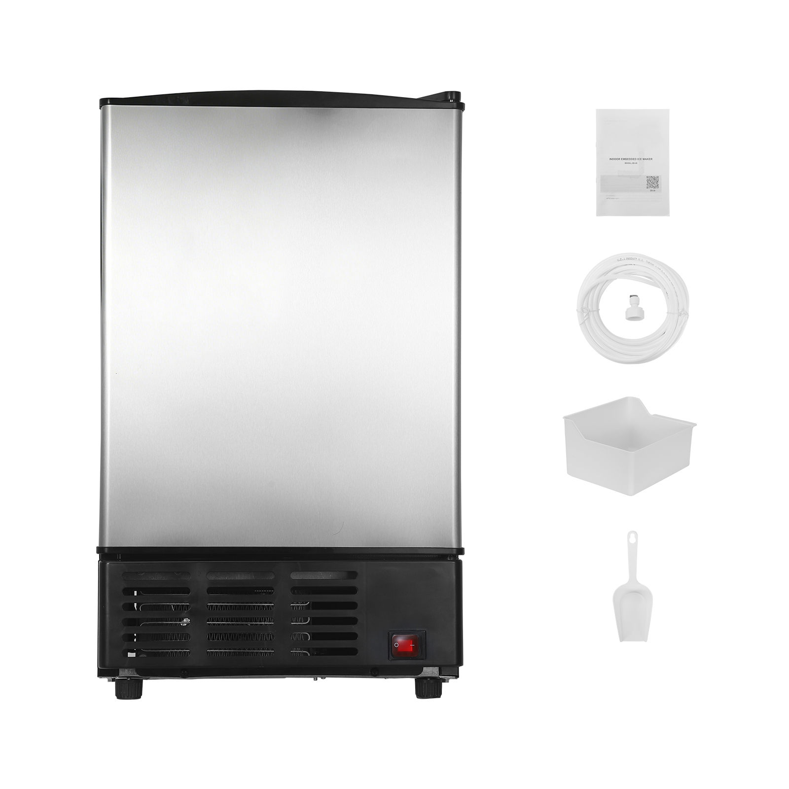 Commercial Kitchen Bin - ماكينة صنع الثلج بعرض 15 بوصة،