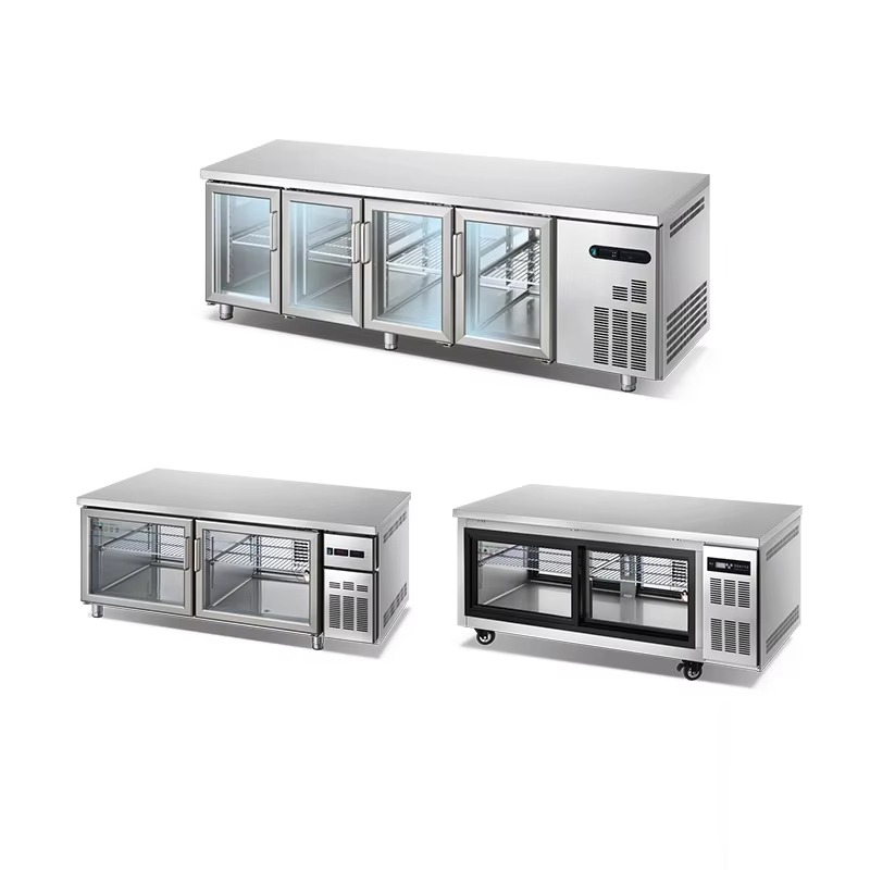Commercial Kitchen Worktops - ثلاجة تجارية للوضع على الطاولة مع