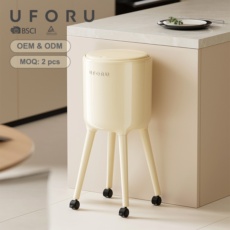 Commercial Kitchen Bin - سلة مهملات UFORU طويلة قائمة بذاتها