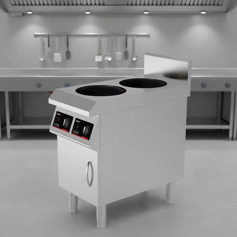 موقد طهي تجاري مزدوج الشعلة بق - مراجعة Range Commercial Kitchen وسعره