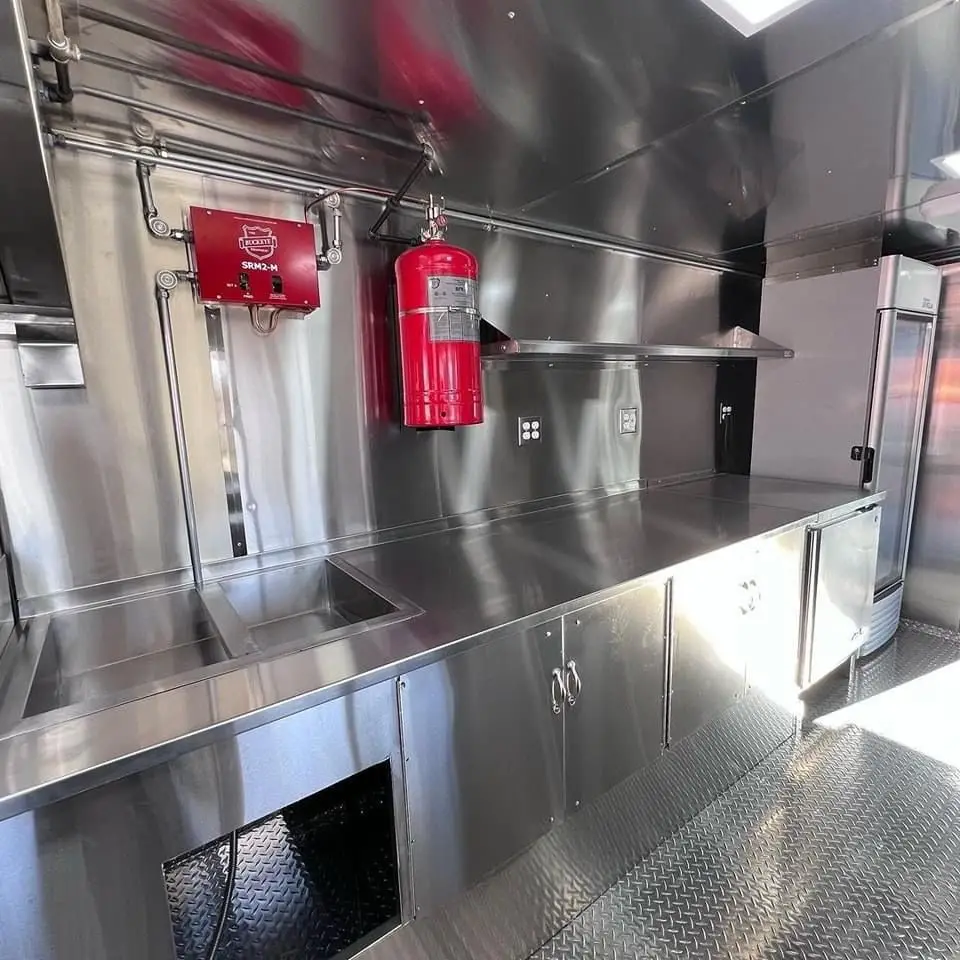عربة طعام متحركة للمطابخ التجا - مراجعة Commercial Kitchen And Bar وسعره