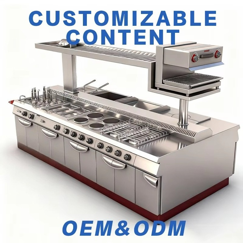 موقد طهي متكامل للمطاعم الغربي - مراجعة Range Commercial Kitchen وسعره